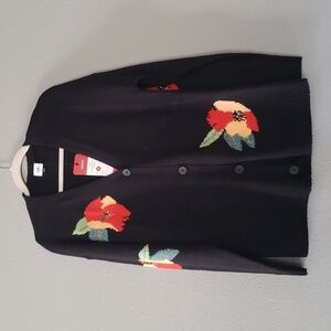 Cabi Coming Up Roses Cardigan